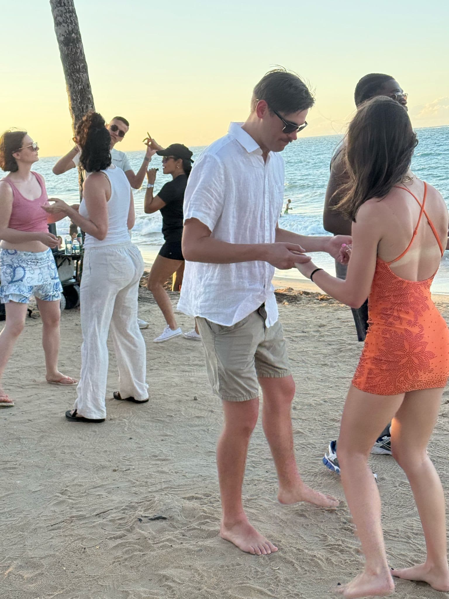 Sunset Salsa Beach Class in San Juan, Puerto Rico - Image 6