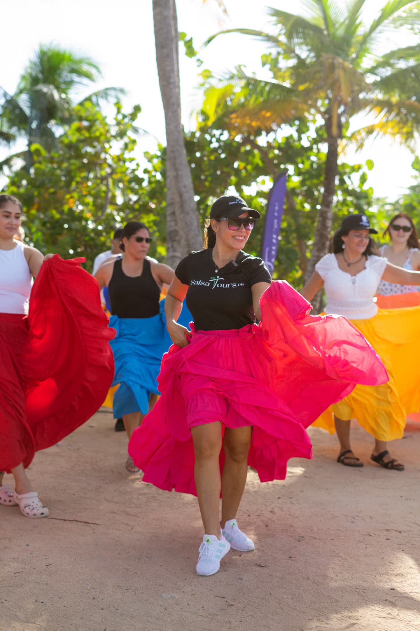 Puerto Rican Folklore Bomba Beach Class with Live Music - Image 7