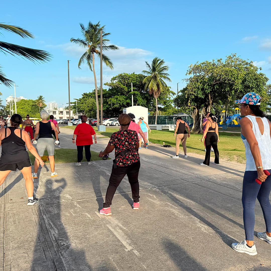 Latin Zumba Beach Class in San Juan, Puerto Rico