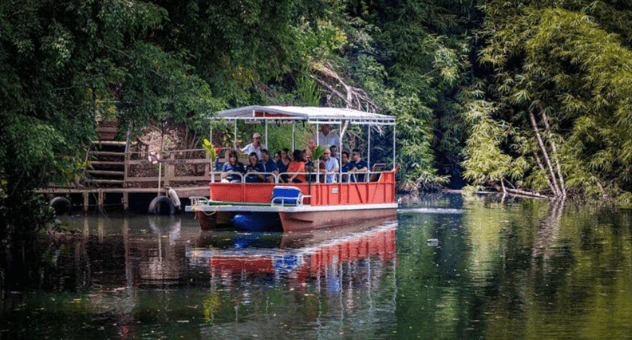 Private La Paseadora del Río Espíritu Santo Boat Tour