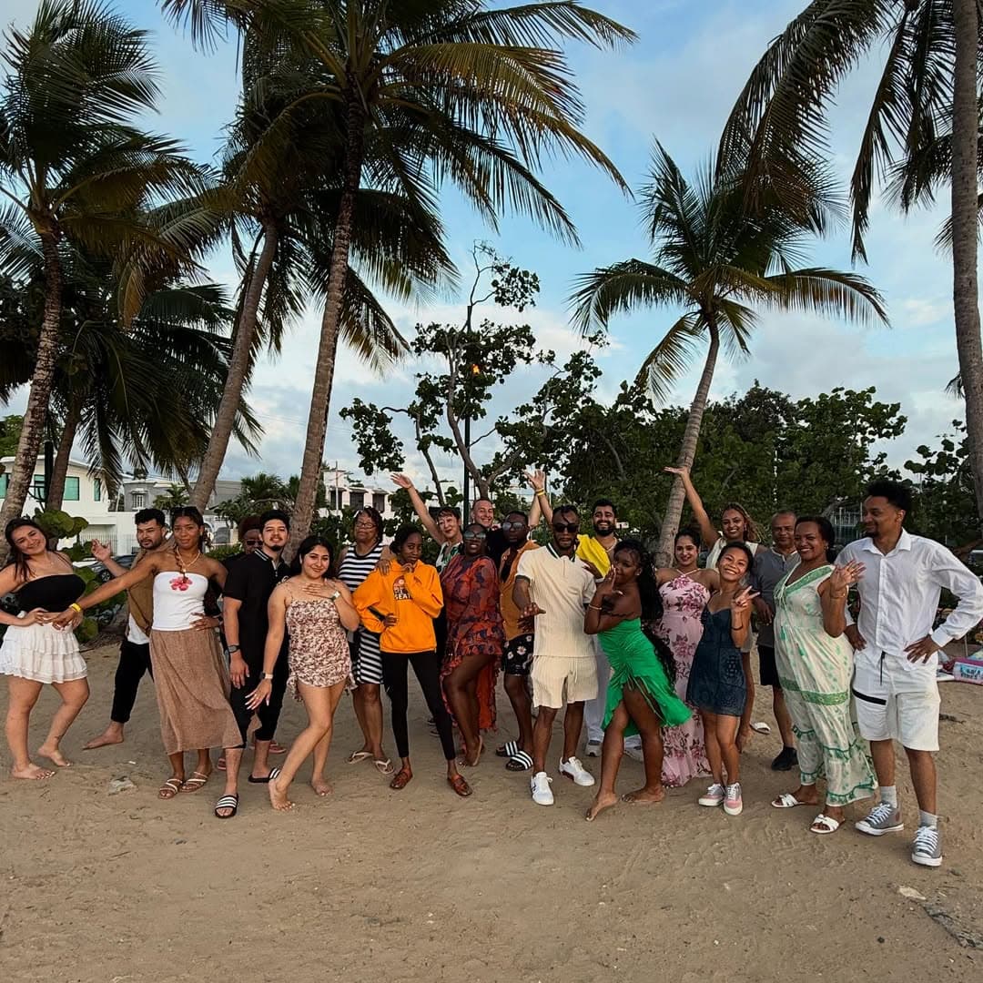 El Yunque Waterfall Tour Adventure & Sunset Salsa Beach Class